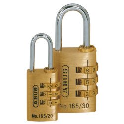ABUS Zahlenschloss, 3-stellig 165/20 Ms/Edelstahl 23mm