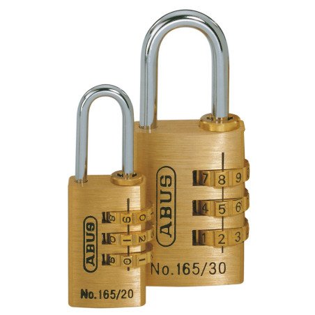 ABUS Zahlenschloss, 3-stellig 165/20 Ms/Edelstahl 23mm