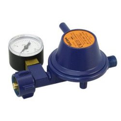 Gasdruckminderer mit Manometer 50mbar, 1,5kg/h