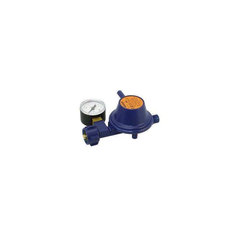 Gasdruckminderer mit Manometer 50mbar, 1,5kg/h