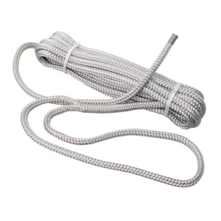 DockLine PES 10m 8mm silbergrau