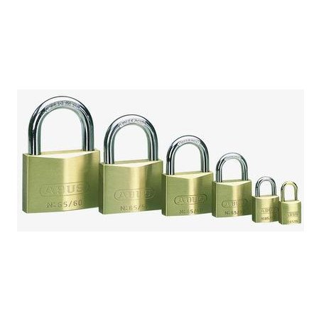 ABUS Vorhängeschloss, gehärtet 65/30 Ms 30mm, gleichschl. 2St.