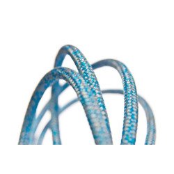 GLEISTEIN MegaTwin 07 Dyneema/PES 6mm silbergrau/rot 100m