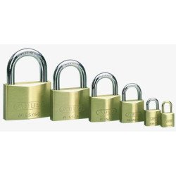 ABUS Vorhängeschloss, gehärtet 65/40 Ms 40mm, gleichschl. 3St.