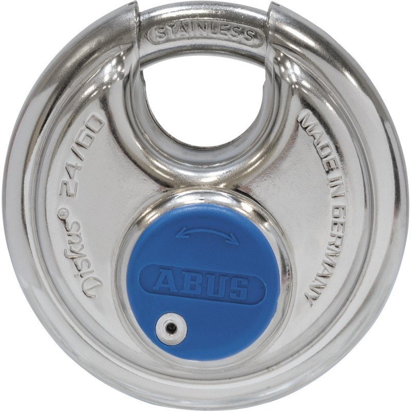 ABUS Vorhängeschloss Diskus 24IB60 Edelstahl 60mm