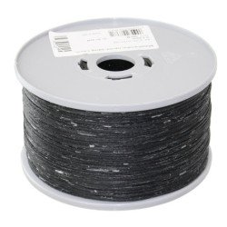 GLEISTEIN Takelgarn, gewachst, geflochten 1,5mm schwarz 500m