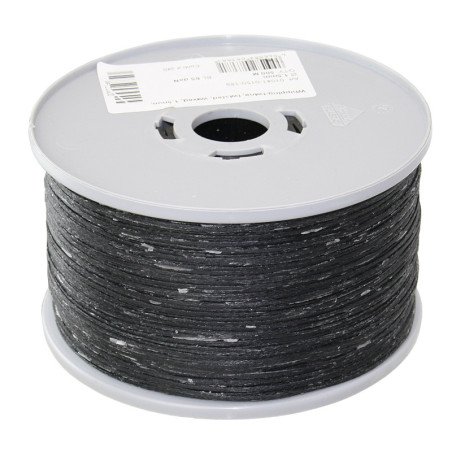 GLEISTEIN Takelgarn, gewachst, geflochten 1,5mm schwarz 500m