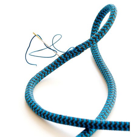 GLEISTEIN RollerTwin Dyneema/PES/Technora 6mm blau/schwarz