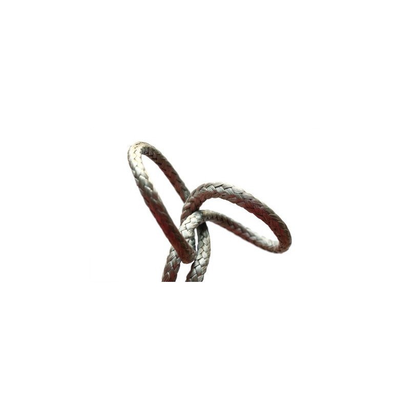 GLEISTEIN Jackline PES 6mm silbergrau