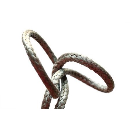 GLEISTEIN Jackline PES 6mm silbergrau