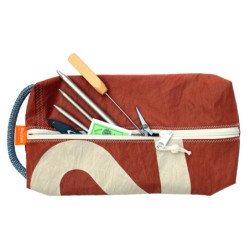 GLEISTEIN Spleißertasche aus gebrauchtem Segeltuch, 420mm