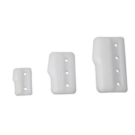 Liekleinenklemme Kunststoff für Seil 1-4mm 10St.