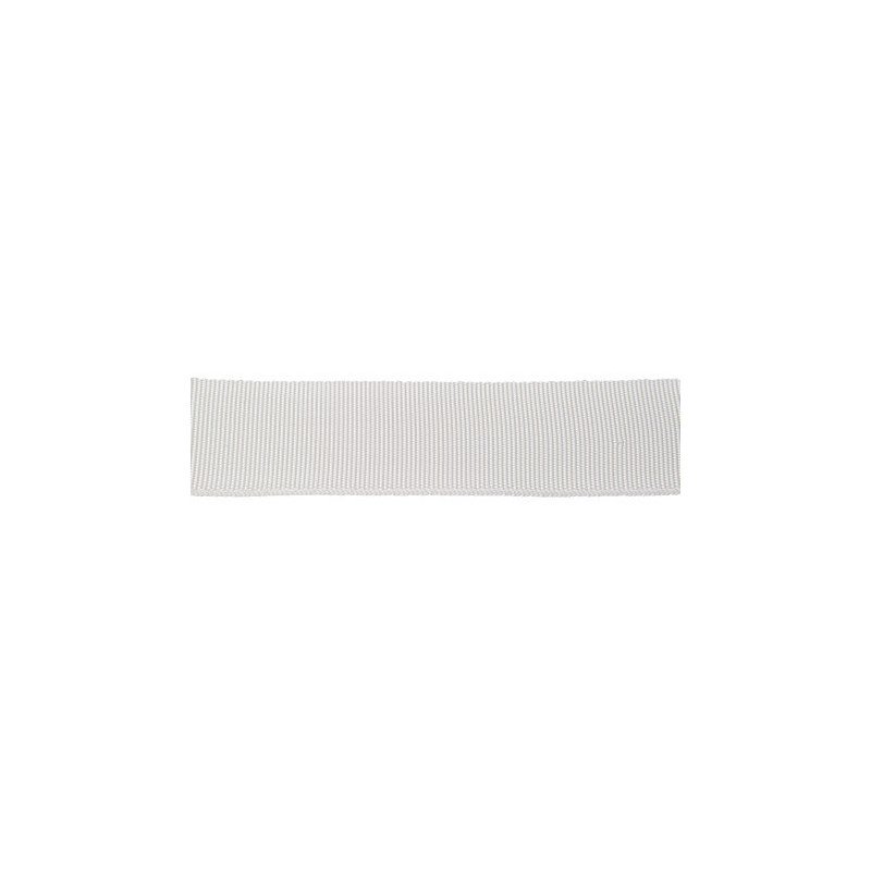 Gurtband, leichte Leinwandbindung PES 10mm weiß 100m