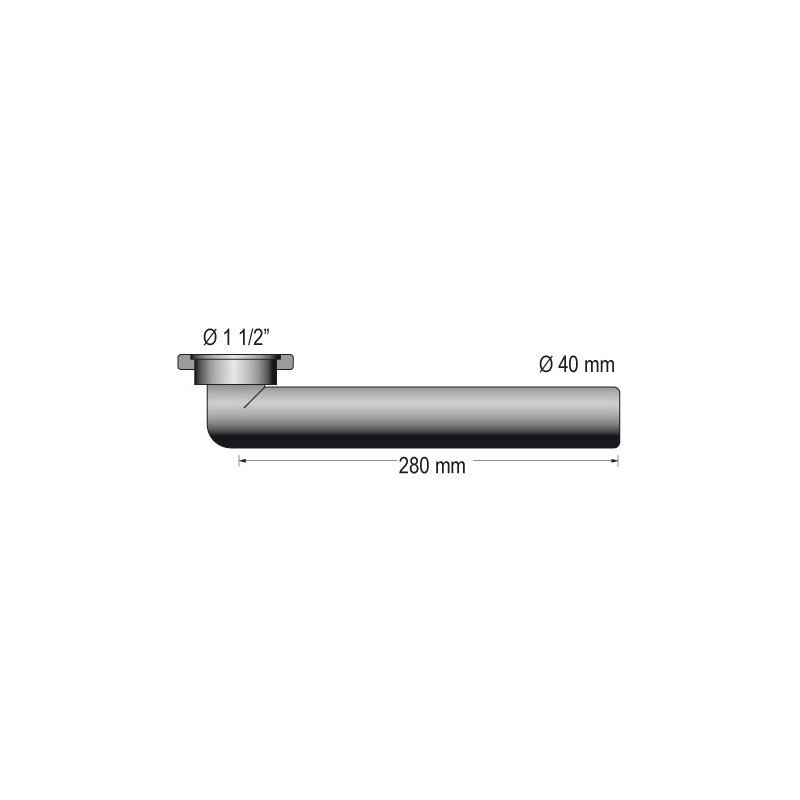 BARKA Rohrwinkel mit Gewinde 1-1/2' für Schlauch 40mm BARKA Rohrwinkel mit Gewinde 1-1/2' für Schlauch 40mm