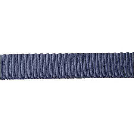 Gurtband, sehr schwere Köperbindung PES 25mm blau 100m