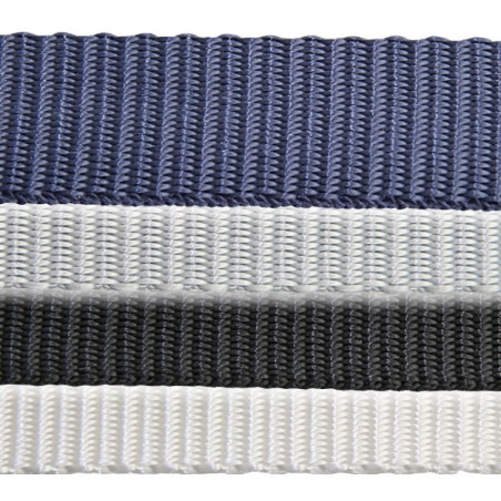 Gurtband, Leinwandbindung PP 50mm schwarz 100m