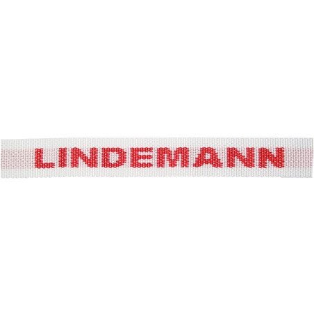LINDEMANN Zeising-Gurtband PES 25mm weiß 100m