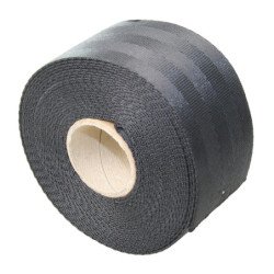 Gurtband/Ausreitgurt PES 50mm schwarz 5m