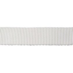 Schlauchgurt PES 12mm weiß 100m