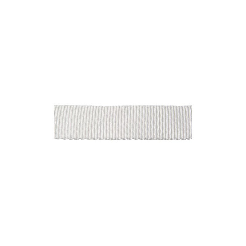 Schlauchgurt PES 12mm weiß 100m