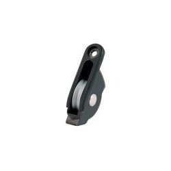 ALLEN Rollenkasten gleitl. schmal Alu 25mm, Seil 5mm, POMrolle