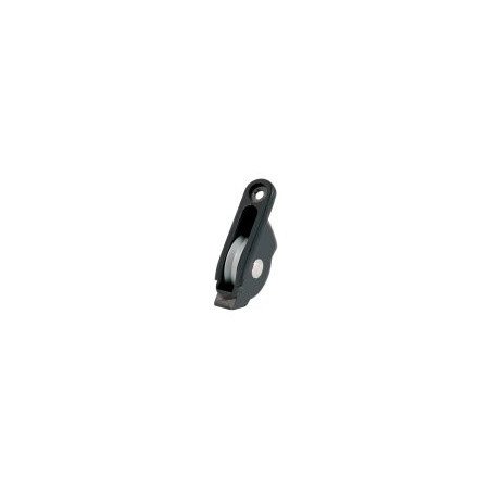 ALLEN Rollenkasten gleitl. schmal Alu 25mm, Seil 5mm, POMrolle