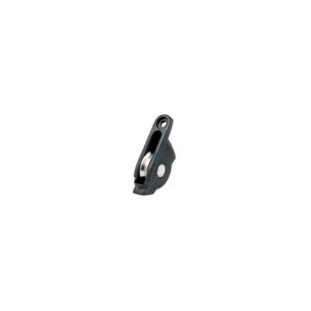 ALLEN Rollenkasten kugell. schmal Alu 25mm, Seil 5mm, Edelstahlrolle