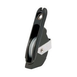 ALLEN Rollenkasten gleitl. schmal Alu 38mm, Seil 5mm, POMrolle