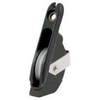 ALLEN Rollenkasten gleitl. schmal Alu 38mm, Seil 5mm, POMrolle