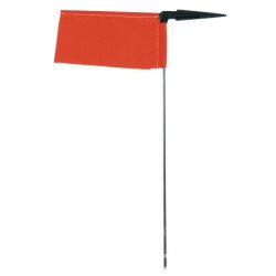 ALLEN Windanzeiger ohne Seitenhalter, Tuch 110x120mm rot