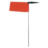 ALLEN Windanzeiger ohne Seitenhalter, Tuch 110x120mm rot