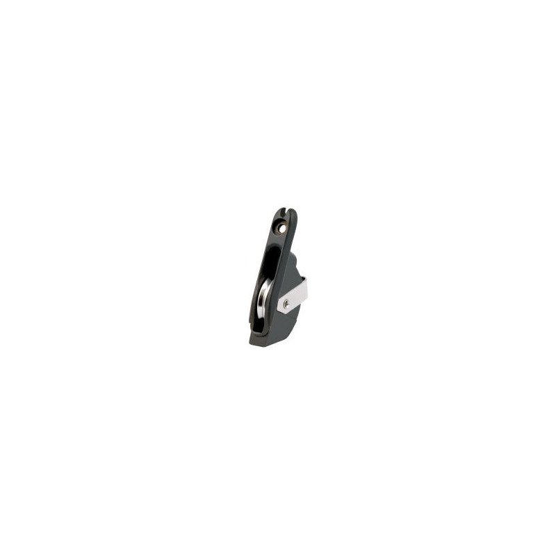 ALLEN Rollenkasten kugell. schmal Alu 38mm, Seil 5mm, Edelstahlrolle
