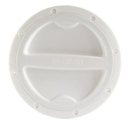 ALLEN Inspektionsdeckel mit Schraubverschl. PP 148mm weiß