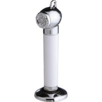 BARKA Duschkopf mit Halterung, ausziehbar MsCr mit Gewinde 3/8'