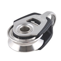 ALLEN Einfachblock HL kugell. 30mm, Seil 8mm, Auge