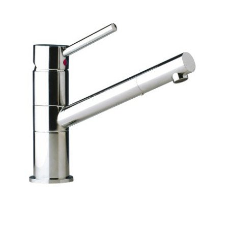 BARKA Einhebel-Mischbatterie, schwenk- und drehbar MsCr mit Gewinde 1/2'