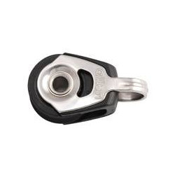 ALLEN Einfachblock kugell. 30mm, Seil 8mm, Auge mit Kunststoff