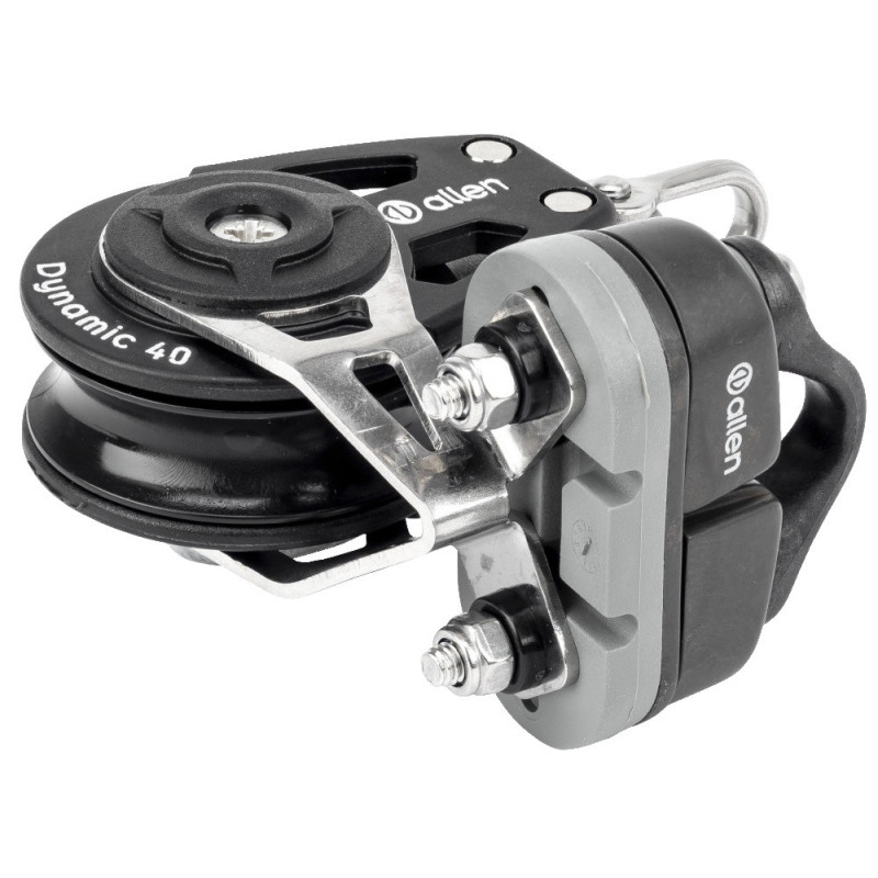 40mm Dynamic Single Block mit Wirbel und Klemme