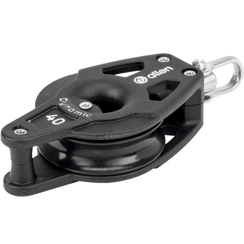 40mm Dynamic Single Block mit Wirbel+Hundsfott