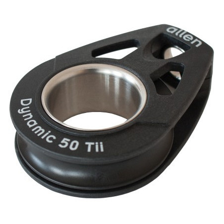 ALLEN Einfachblock Tii-On kugell. 50mm, Seil 10mm, ohne Schlaufe