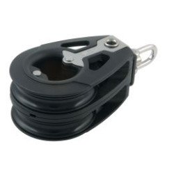 ALLEN Doppelblock kugell. 50mm, Seil 10mm, Umsteckschäkel
