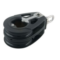 ALLEN Doppelblock kugell. 50mm, Seil 10mm, Umsteckschäkel