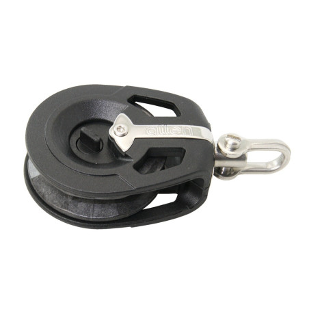 ALLEN Pro-Ratschenblock 50mm, Seil 10mm, Wirbelschäkel