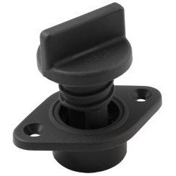 ALLEN Lenzstopfen unverl. Schraubverschl. Nylon iD18mm weiß 10St.