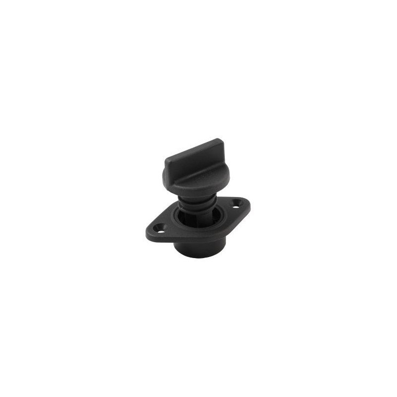 ALLEN Lenzstopfen unverl. Schraubverschl. Nylon iD18mm weiß 10St.