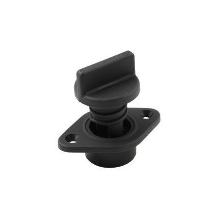 ALLEN Lenzstopfen unverl. Schraubverschl. Nylon iD18mm weiß 2St. SB-Pack