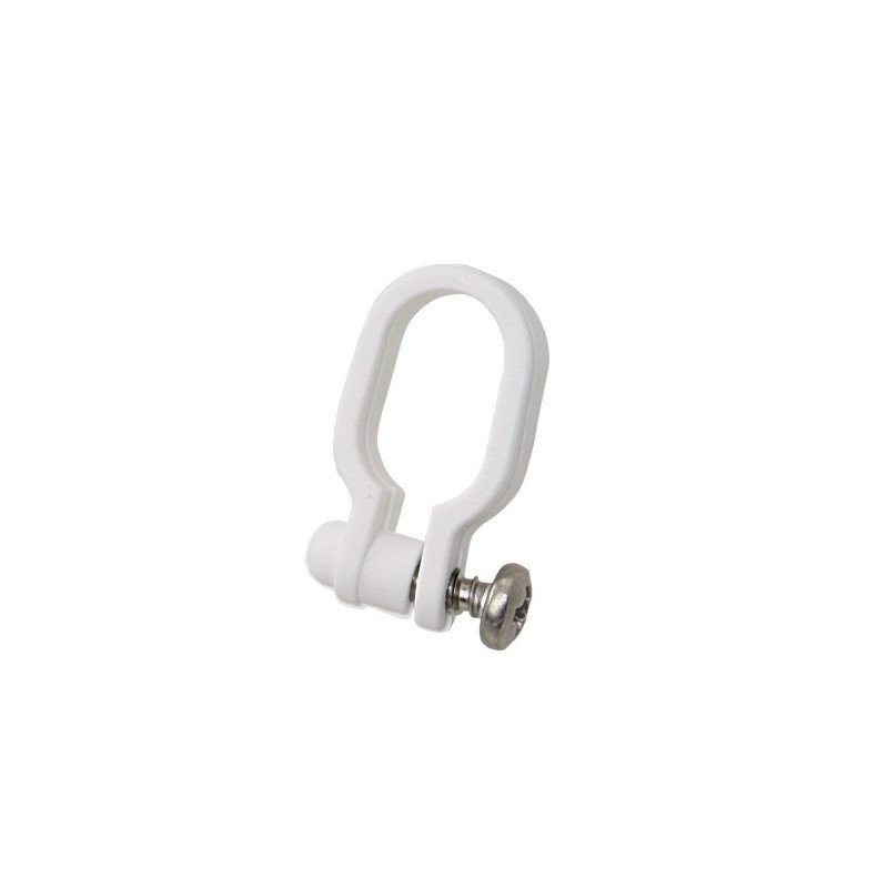 ALLEN Mastrutscher-Schäkel zum Verschr. Nylon 26mm weiß 100St.