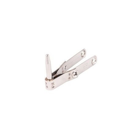 ALLEN Ruderbeschlag mit Stift A4 Pin 8x40mm, iB:23mm