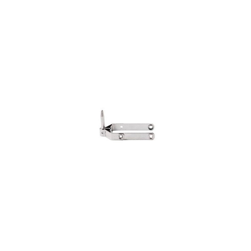 ALLEN Ruderbeschlag mit Stift A4 Pin 8x40mm, iB:45mm
