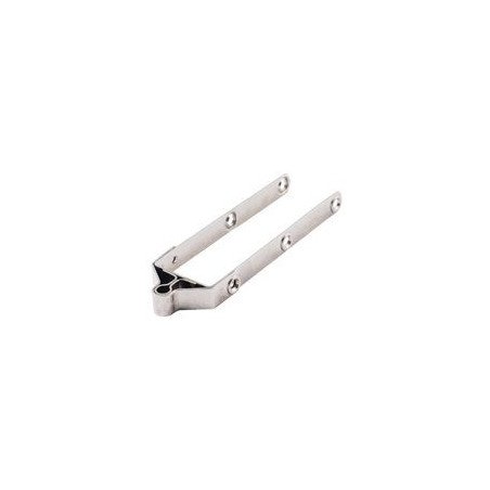 ALLEN Ruderbeschlag mit Muffe A4 Loch 8mm, iB:42mm